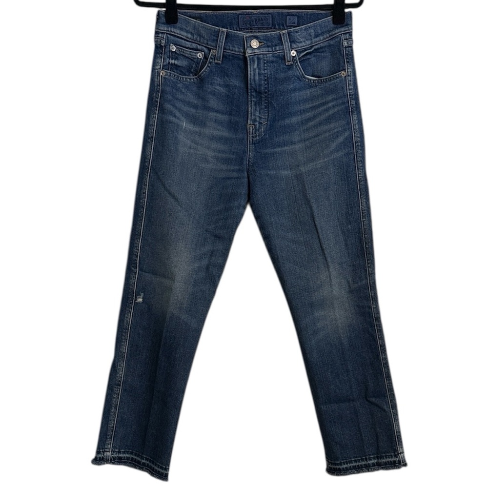 Lucky Brand Authentic Straight Crop Jeans